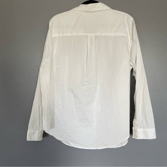 Torrid | Poplin Collared Shirt Bright White sz 1x - Picture 11 of 16